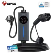 Cable 3,7 kW para carga de coche Goneo - 8m