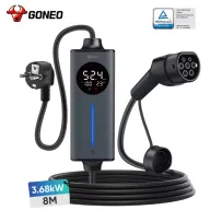 Cable 3,7 kW para carga de coche Goneo - 8m