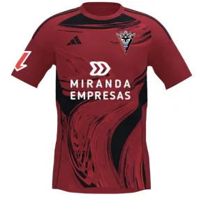 Camiseta del Mirandés a mitad de precio oficial