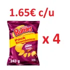 4 Paquetes de Ruffles Jamón Familiar a 1.65€ por Paquete