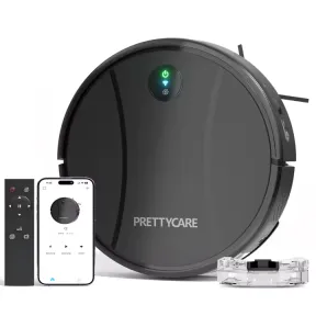 Robot Aspirador C2 PrettyCare: Aspira, Barre y Fregona 4000Pa