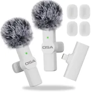 Micrófono Inalámbrico Lavalier OSA para Grabación de iPhone