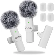 Micrófono Inalámbrico Lavalier OSA para Grabación de iPhone
