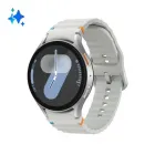 Reloj Samsung Galaxy Watch7 Plata 44mm con Bluetooth y GPS