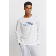 Pijama de algodón con mensaje en tallas S a XL