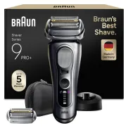 Afeitadora Eléctrica Braun Series 9 Pro+ Plata para Hombre