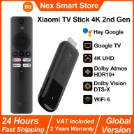 Google TV Xiaomi Stick 4K 2da Gen, WiFi 6 y Bluetooth 5.2