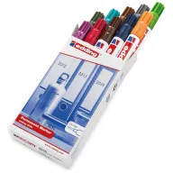 Marcadores permanentes multicolor edding 3000 - 10 tonos