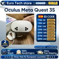 Meta Quest 3S 8GB+128GB, alta definición, 1832x1920 píxeles