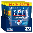 Pastillas de lavavajillas Finish Quantum Powerball 272