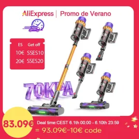 Aspiradora EV5 inalámbrica de erabros