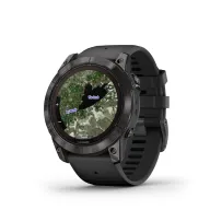 Garmin Fenix 7X Pro Zafiro Solar Reloj Smartwatch Gris Negro