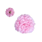 Clavel grande artificial con pinza - Lotes de 12 a 36 uds.