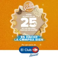 Día sin Gluten en Carrefour - 25% de Descuento