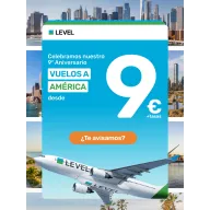 Vuelos a América desde Barcelona por solo 9€ + tasas