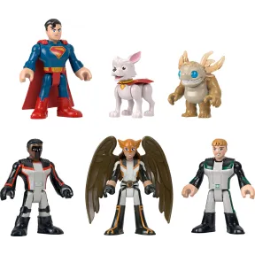 Conjunto coleccionable de Superman y Krypto, 6 figuras