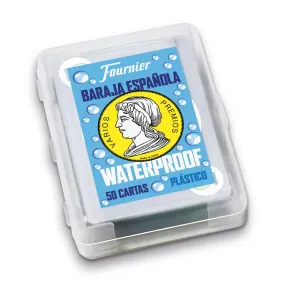Baraja Española Waterproof de Plástico para Playa y Piscina