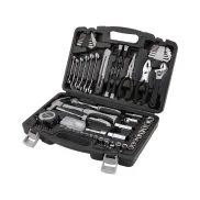 Caja de herramientas de 131 piezas para el hogar - Amazon Basics