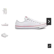 Chuck Taylor All Star: Zapatillas Converse icónicas.