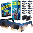 Paquete de 12 Gafas Homologadas para Eclipse Solar