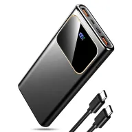 Power Bank 10000mAh 22.5W, Batería Externa Carga Rápida