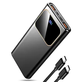 Power Bank 10000mAh 22.5W, Batería Externa Carga Rápida