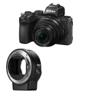Nikon Z50 Kit con Nikkor Z 16-50mm y Adaptador FTZ