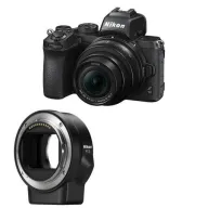 Nikon Z50 Kit con Nikkor Z 16-50mm y Adaptador FTZ