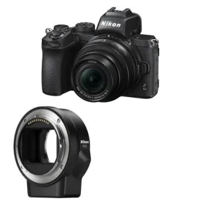 Nikon Z50 Kit con Nikkor Z 16-50mm y Adaptador FTZ