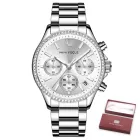 Elegante Reloj de Pulsera para Mujer - Brillo Nocturno