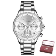 Elegante Reloj de Pulsera para Mujer - Brillo Nocturno