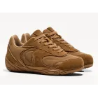 Zapatillas Bershka de Cuero Marrón