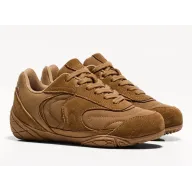 Zapatillas Bershka de Cuero Marrón