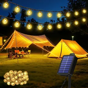 Guirnaldas de Luces Solares Realky, 30 LED 8.1M, 8 Modos