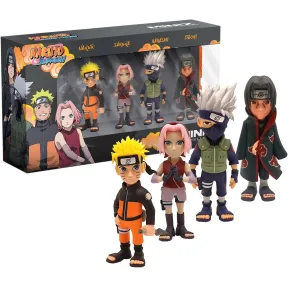 Pack de 4 Figuras Coleccionables Naruto Shippuden - 7 cm