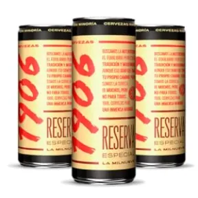 Cerveza Lager Extra 1906 - Pack 72 Latas - 20% Descuento