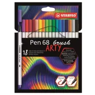 STABILO Pen 68 Premium 18 Rotuladores Punta Pincel ARTY