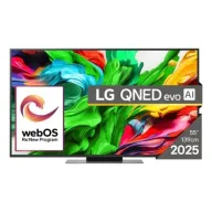 Televisión 4K Mini LED LG QNED 55" (Modelo 55QNED86A3A)