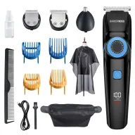Cortadora y kit de aseo Barberboss para hombres