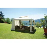Cobertor rectangular crudo 4m con chimenea tirso y cortavientos