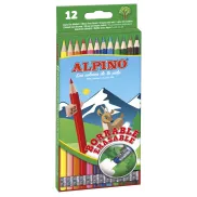Estuche de 12 lápices borrables Alpino AL013654