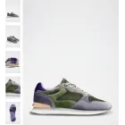 Zapatillas HOFF Emerald en verde y violeta.