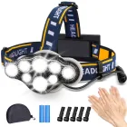 Linterna Frontal LED Recargable E Hyted, 18000 Lúmenes