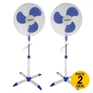 Ventiladores de Pie 2 unidades 45W 125CM cada uno