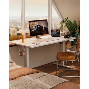 ErGear Mesa Elevable Eléctrica 140x70 cm con Panel Inteligente