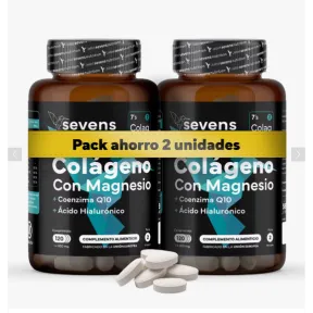 Pack de 240 Comprimidos: Colágeno Marino, Magnesio y Ácido Hialurónico