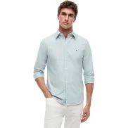 Camisa Oxford de Manga Larga para Hombre Tommy Hilfiger