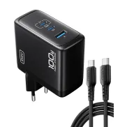 Cargador de 100W INIU con 3 Puertos USB