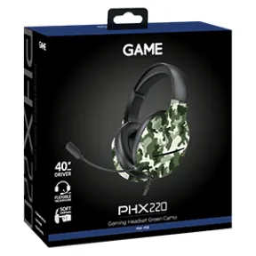 Auriculares Gaming Camuflaje Verde V2 para PC y Consolas