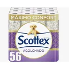 Papel higiénico acolchado Scottex 8 rollos desde España